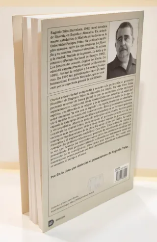 Libro La Ciudad sobre ciudad Eugenio Trías