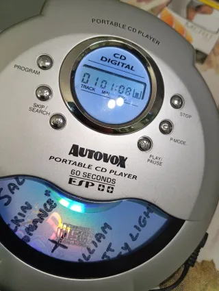 Lettore CD Portatile AUTOVOX