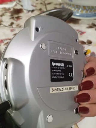 Lettore CD Portatile AUTOVOX