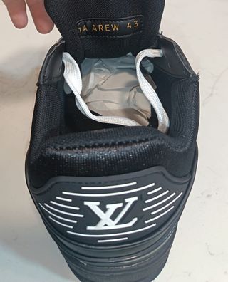 Louis vuitton trainer negras nuevas