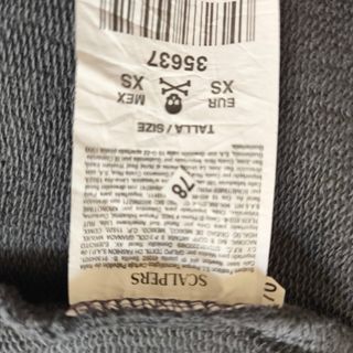Sudadera Scalpers Gris con Capucha