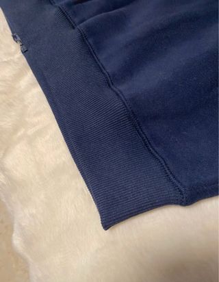 Sudadera Corteiz con cremallera azul