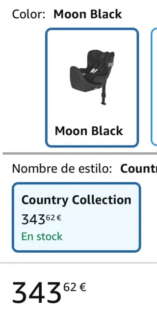 Silla de coche Cybex Gold Sirona