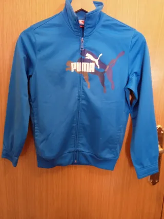 Chaqueta deportiva Puma unisex azul
