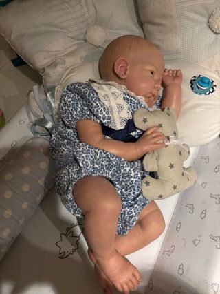 Muñeco Reborn Unisex, 6 meses de uso.