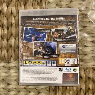 Caja y manual Uncharted 2 (PS3)