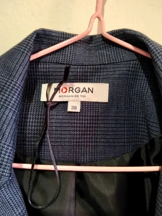 Blazer Morgan Donna Grigio con Catena