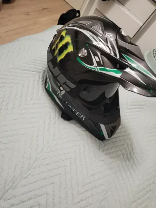 Casco Motocross/Downhill Monster Energy