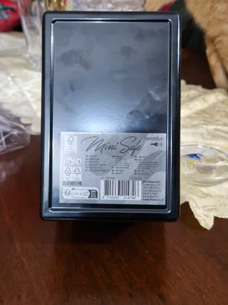 Mini Cassaforte Salvadanaio Metallo