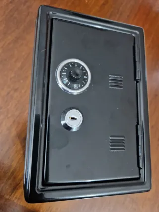 Mini Cassaforte Salvadanaio Metallo