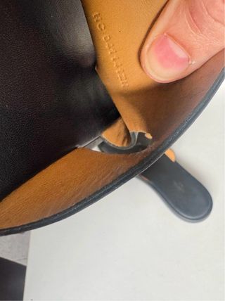 Sandalias Hermes Izmir Cuero Negro Originales