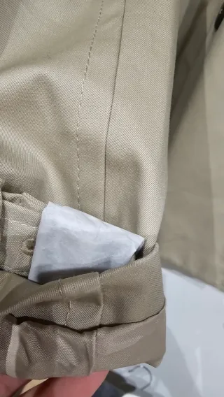 Chaqueta Zara Beige Corta