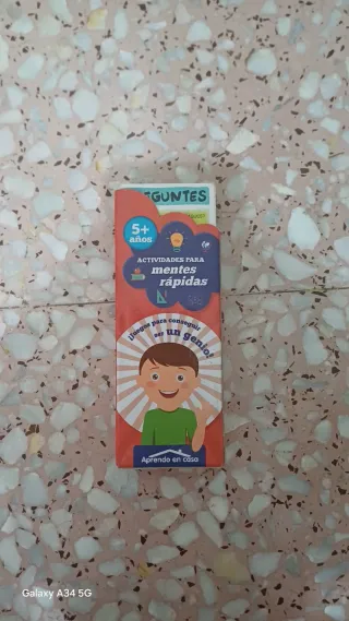 Juego de mesa Preguntas para mentes rápidas