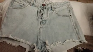 Pantalón corto vaquero Stradivarius T.34