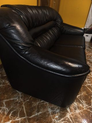 Sofá 3 plazas Sky negro