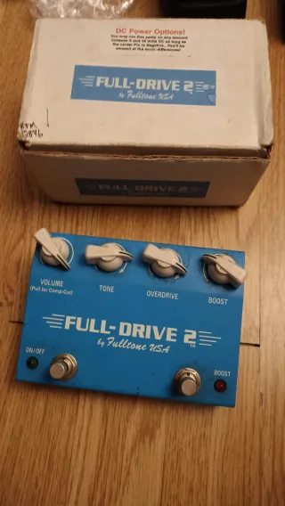 Fulltone Full Drive 2 Pedal de Guitarra