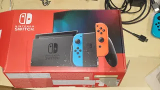 Nintendo Switch V2 Neón/Rojo Neón