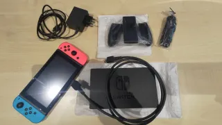 Nintendo Switch V2 Neón/Rojo Neón