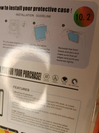 Funda Protectora iPad 10.2