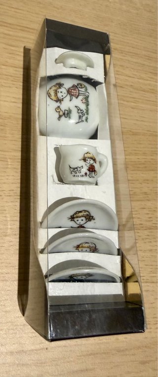 Cafetera Infantil + juego de porcelana