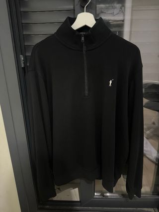 Sudadera Polo Ralph Lauren Quarter Zip Negra