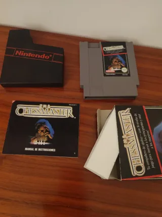 Nintendo NES the chessmaster (Versión Española)