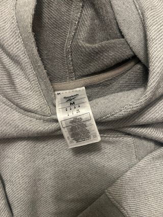 Sudadera Reebok Gris