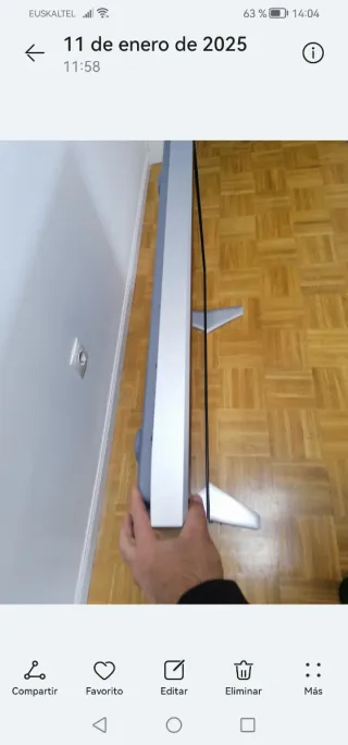 TV Plasma Panasonic 37 Plata