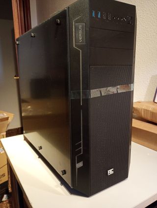 Torre Gaming RGB Metacrilato 5 Ventiladores