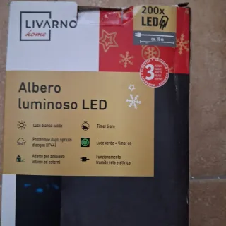 Árbol Luminoso LED 200 Luces 80cm