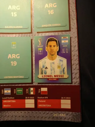 Álbum FIFA World Cup Qatar 2022 - Messi
