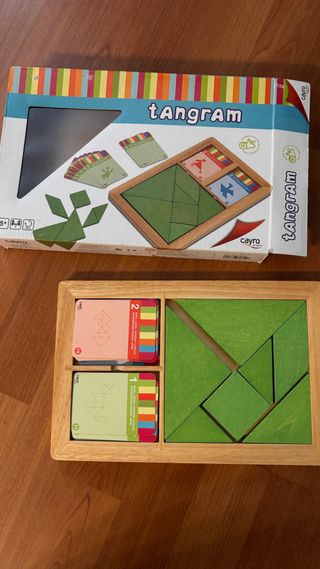 TANGRAM de madera juego educativo