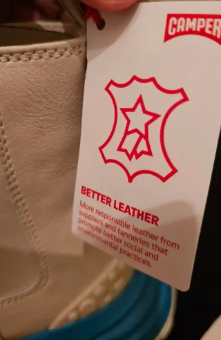 Botines Camper Piel Blancos