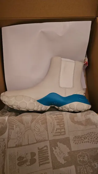 Botines Camper Piel Blancos