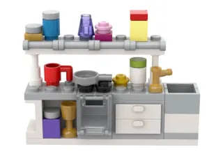 Set Lego Cucina Giocattolo da Collezione