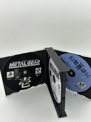 Metal Gear solid ps1 playstation 1 psx psone jap