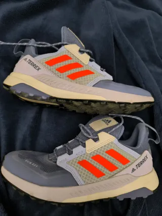 Adidas Terrex Trail Running Zapatillas Gris Naranj