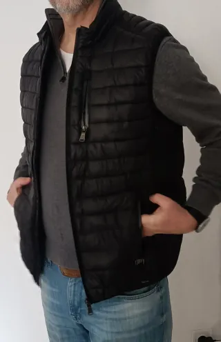 Chaleco Salsa Negro Talla L