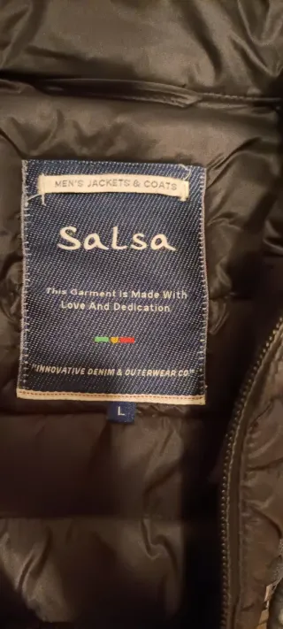 Chaleco Salsa Negro Talla L