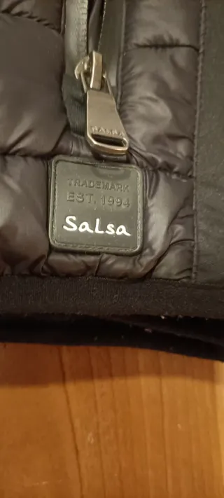 Chaleco Salsa Negro Talla L