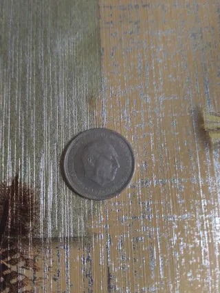 Moneda 5 Pesetas  franco 1957