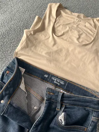 Pack 2 Jeans H&M Skinny + Camiseta Regalo Talla M