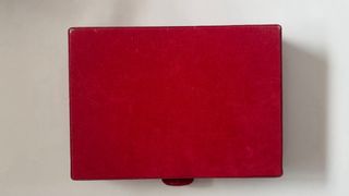 Joyero rojo con cierre