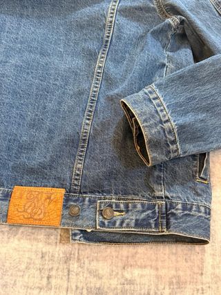 Giubbotto Jeans SikSilk con Cappuccio