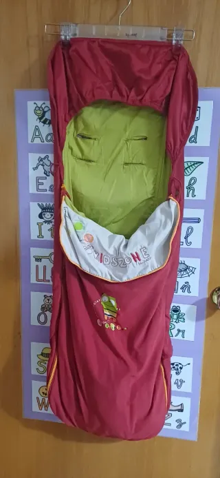 Saco Silla Paseo Bebé Rojo Jané