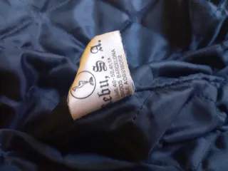 Cazadora Vintage Cuero Negra Marrón