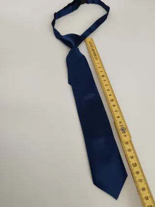 Cravatta cerimonia bambino blu