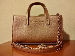 Borsetta donna rosa antico metallizzato