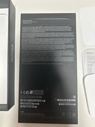 Scatola iPhone 13 Pro Max Argento