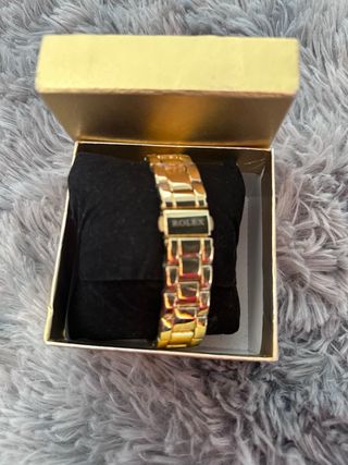 Reloj Rol Dorado y Blanco